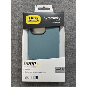 OtterBox Symmetry Cactus Leather MagSafe Case For iPhone 16 Pro Max - Green